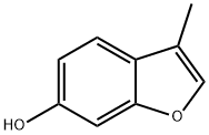 6-Benzofuranol, 3-methyl- Struktur