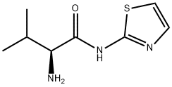 (S)-2-amino-3-methyl-N-(thiazol-2-yl)butanamide Struktur