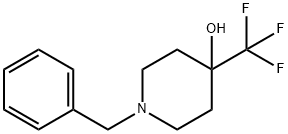 1-Benzyl-4-trifluoromethyl-piperidin-4-ol Struktur