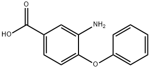 3-Amino-4-phenoxybenzoic acid Struktur