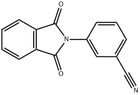 3-(1,3-dioxo-2,3-dihydro-1H-isoindol-2-yl)benzonitrile Struktur