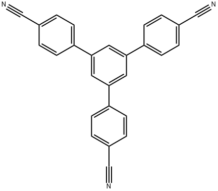 [1,1':3',1''-Terphenyl]-4,4''-dicarbonitrile, 5'-(4-cyanophenyl)- Struktur