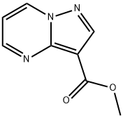 methyl pyrazolo[1,5-a]pyrimidine-3-carboxylate Struktur