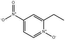 2-ethyl-4-nitropyridine N-oxide Struktur