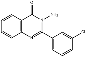 3-AMINO-2-(3-CHLOROPHENYL)QUINAZOLIN-4(3H)-ONE Struktur