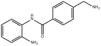 BENZAMIDE, 4-(AMINOMETHYL)-N-(2-AMINOPHENYL)- Struktur