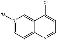 4-Chloro-1,6-naphthyridine 6-oxide Struktur