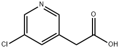 2-(5-chloropyridin-3-yl)acetic acid Struktur