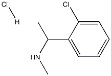 1-(2-CHLOROPHENYL)-N-METHYLETHANAMINE HYDROCHLORIDE Struktur