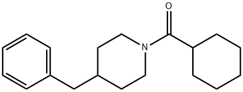 (4-benzylpiperidin-1-yl)-cyclohexylmethanone Struktur