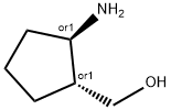 ((1R,2R)-2-Aminocyclopentyl)methanol Struktur