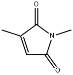 1H-Pyrrole-2,5-dione, 1,3-dimethyl- Struktur