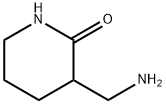 3-(aminomethyl)piperidin-2-one Struktur