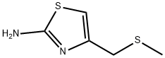 2-Thiazolamine,4-[(methylthio)methyl]- Struktur