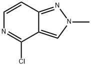 4-chloro-2-methyl-2H-pyrazolo[4,3-c]-pyridine Struktur