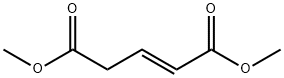 (E)-dimethyl pent-2-enedioate Struktur