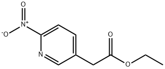 Ethyl 2-(6-nitropyridin-3-yl)acetate Struktur