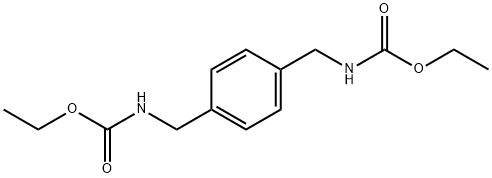 [4-(ETHOXYCARBONYLAMINO-METHYL)-BENZYL]-CARBAMIC ACID ETHYL ESTER Struktur