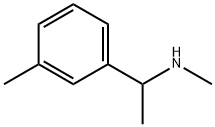 METHYL[1-(3-METHYLPHENYL)ETHYL]AMINE Struktur