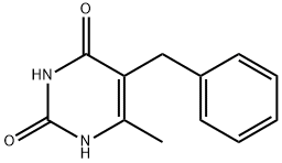 5-Benzyl-6-methyl-1H-pyrimidine-2,4-dione Struktur