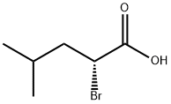 (R)-2-bromo-4-methylpentanoic acid Struktur