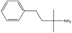 2-METHYL-4-PHENYLBUTAN-2-AMINE Struktur