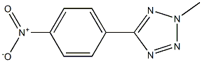 2H-Tetrazole,2-methyl-5-(4-nitrophenyl)- Struktur