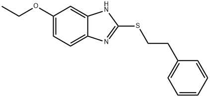 5-ethoxy-2-(phenethylthio)-1H-benzo[d]imidazole Struktur