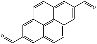 2,7-Pyrendicarboxaldehyd Struktur