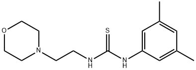 1-(3,5-dimethylphenyl)-3-[2-(morpholin-4-yl)ethyl]thiourea Struktur