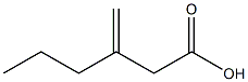 Hexanoic acid, 3-methylene- Struktur