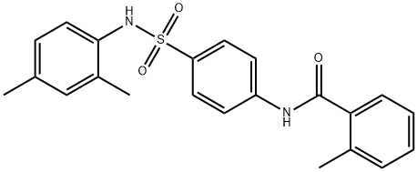 N-(4-{[(2,4-dimethylphenyl)amino]sulfonyl}phenyl)-2-methylbenzamide Structure