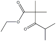 ethyl 2,2,4-trimethyl-3-oxo-pentanoate Struktur