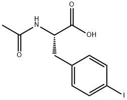 DL-N-acetyl-4-iodo- Phenylalanine Struktur