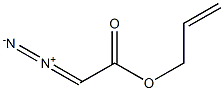 Acetic acid, diazo-, 2-propenyl ester Struktur