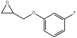 (S)-2-((3-FLUOROPHENOXY)METHYL)OXIRANE Struktur