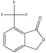 7-(trifluoromethyl)-3H-2-benzofuran-1-one Struktur