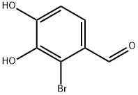 2-Bromo-3,4-dihydroxybenzaldehyde Struktur