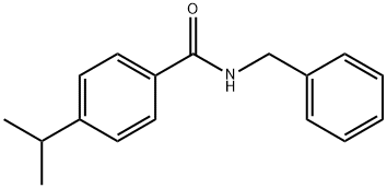 N-benzyl-4-isopropylbenzamide Struktur