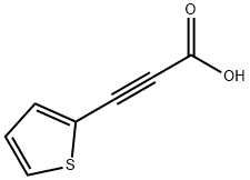 3-(thiophen-2-yl)prop-2-ynoic acid Struktur