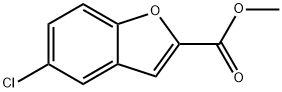 methyl 5-chloro-1-benzofuran-2-carboxylate Struktur