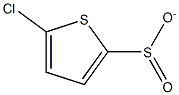 5-氯噻吩-2-亞磺酸鈉, 500708-75-8, 結構式