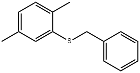 BENZYL(2,5-DIMETHYLPHENYL)SULFANE Struktur