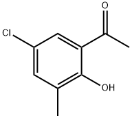 Ethanone, 1-(5-chloro-2-hydroxy-3-methylphenyl)- Struktur