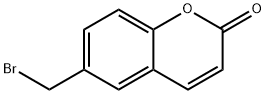 2H-1-Benzopyran-2-one, 6-(bromomethyl)- Struktur