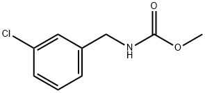 METHYL 3-CHLOROBENZYLCARBAMATE Struktur