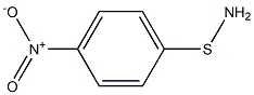 S-(4-nitrophenyl)thiohydroxylamine Struktur