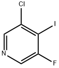 3-CHLORO-5-FLUORO-4-IODOPYRIDINE Struktur