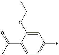 1-(2-ethoxy-4-fluorophenyl)ethanone Struktur