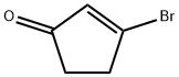 3-Bromocyclopent-2-enone Struktur